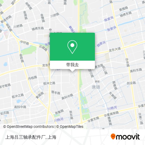 上海吕三轴承配件厂地图