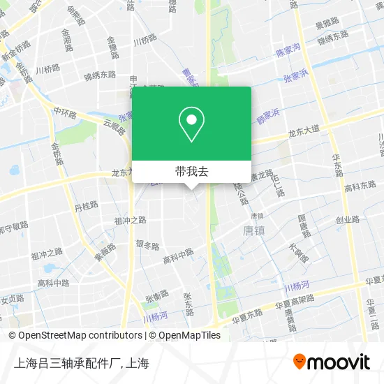 上海吕三轴承配件厂地图