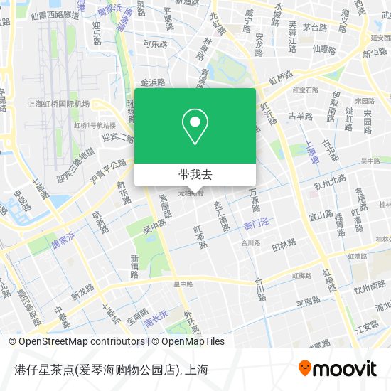 港仔星茶点(爱琴海购物公园店)地图