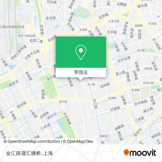 金汇路蒲汇塘桥地图