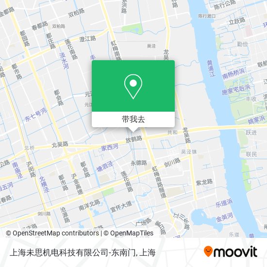 上海未思机电科技有限公司-东南门地图