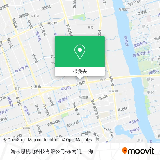 上海未思机电科技有限公司-东南门地图