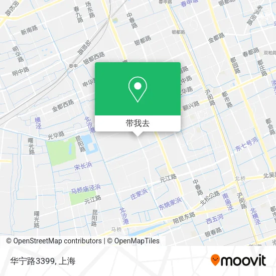 华宁路3399地图