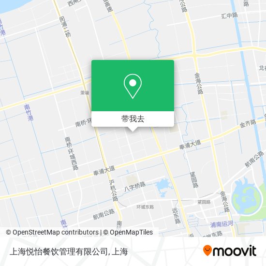 上海悦怡餐饮管理有限公司地图