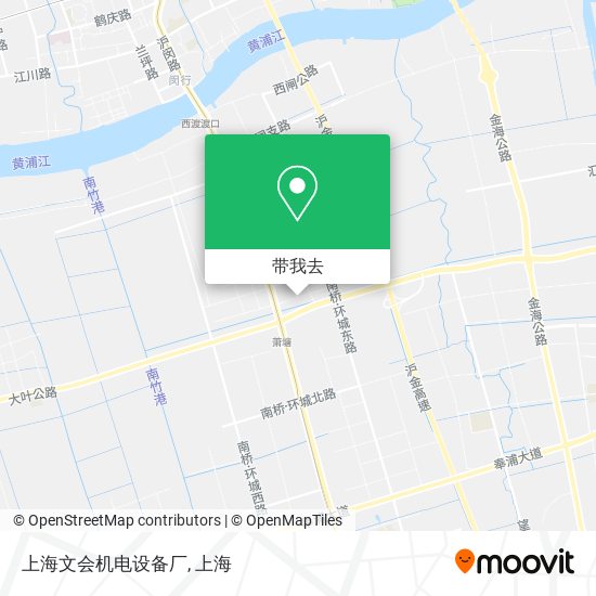 上海文会机电设备厂地图