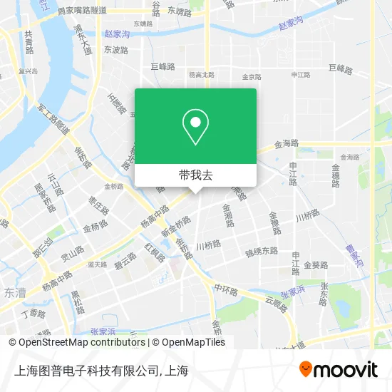 上海图普电子科技有限公司地图