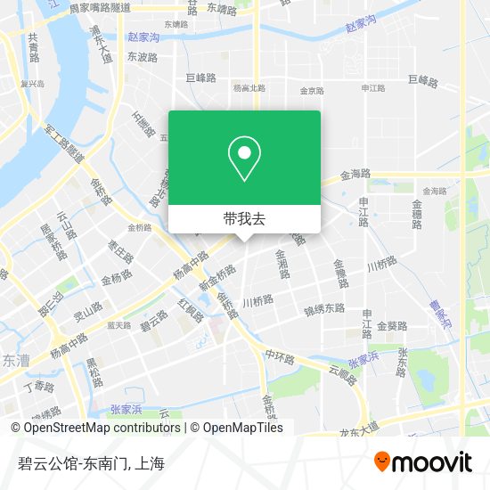 碧云公馆-东南门地图