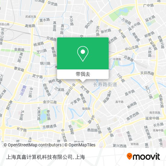 上海真鑫计算机科技有限公司地图