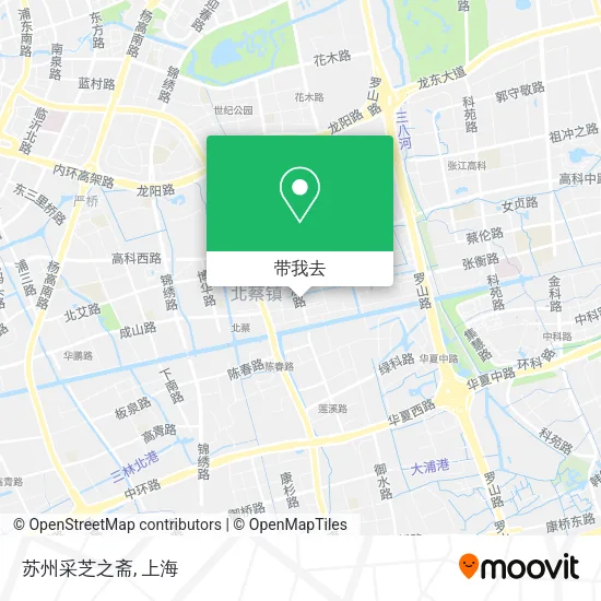 苏州采芝之斋地图