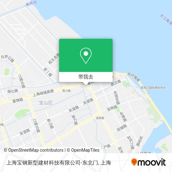 上海宝钢新型建材科技有限公司-东北门地图