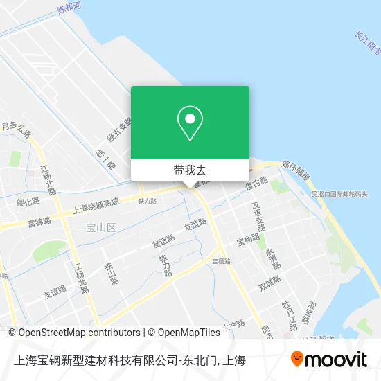 上海宝钢新型建材科技有限公司-东北门地图
