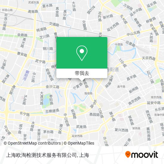上海欧淘检测技术服务有限公司地图