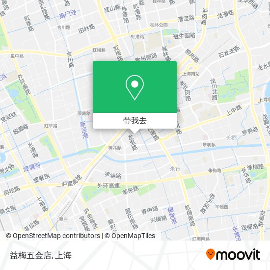 益梅五金店地图