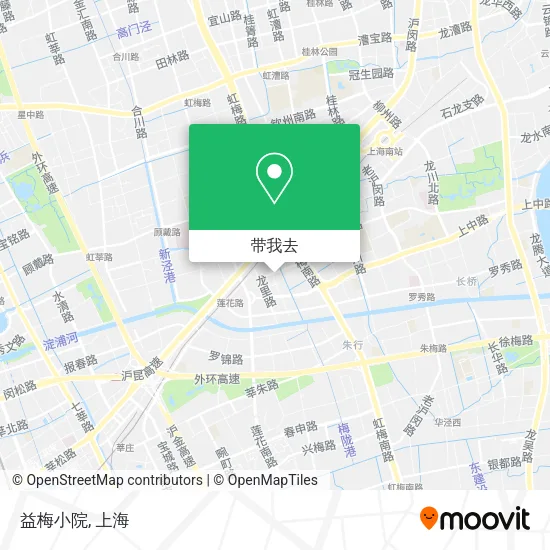 益梅小院地图