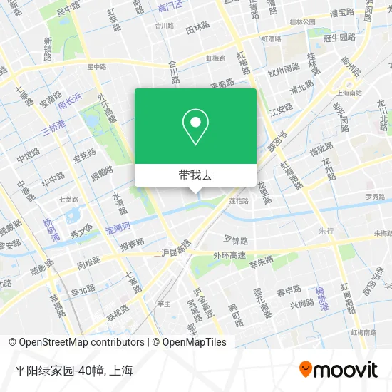 平阳绿家园-40幢地图
