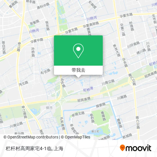 栏杆村高周家宅4-1临地图