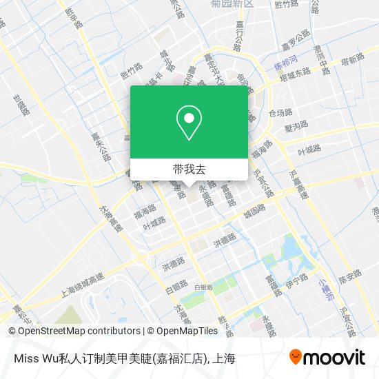 Miss Wu私人订制美甲美睫(嘉福汇店)地图