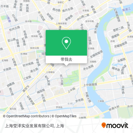 上海莹泽实业发展有限公司地图