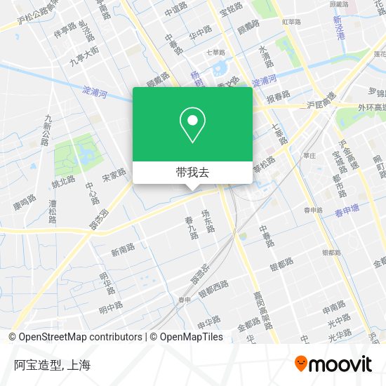 阿宝造型地图