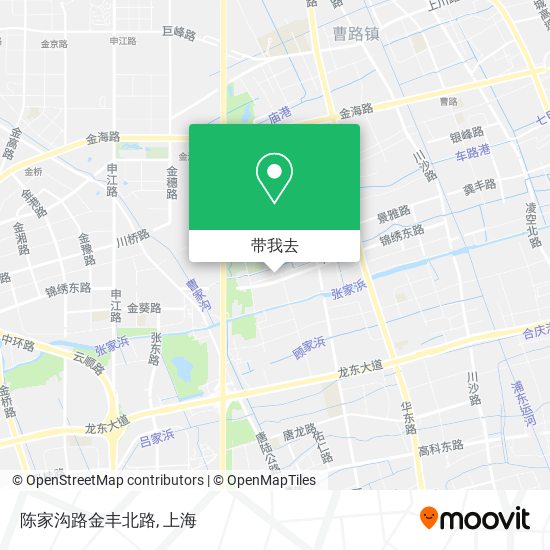 陈家沟路金丰北路地图