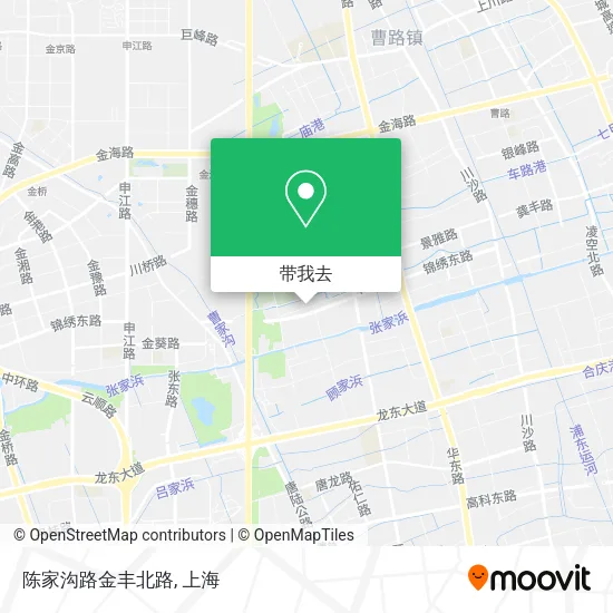 陈家沟路金丰北路地图