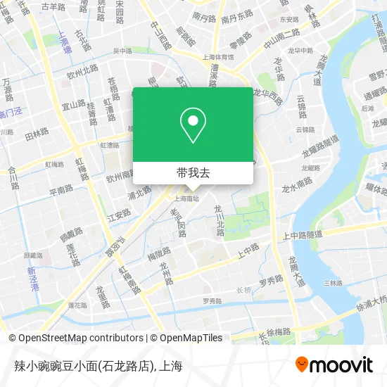 辣小豌豌豆小面(石龙路店)地图