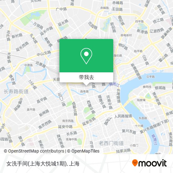 女洗手间(上海大悦城1期)地图