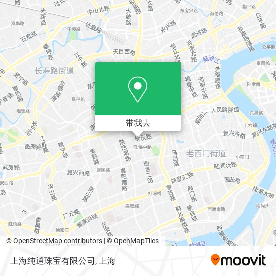上海纯通珠宝有限公司地图