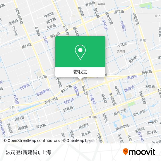 波司登(新建街)地图