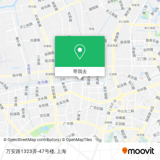 万安路1323弄-47号楼地图