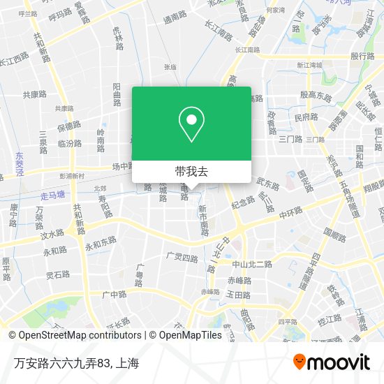 万安路六六九弄83地图