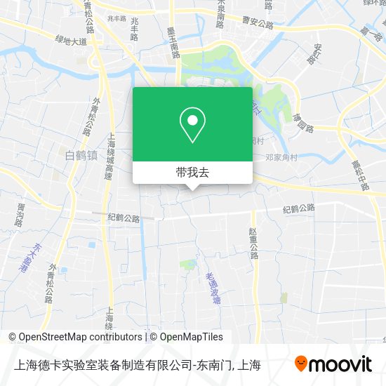 上海德卡实验室装备制造有限公司-东南门地图