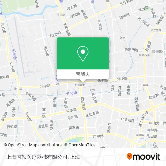 上海国轶医疗器械有限公司地图