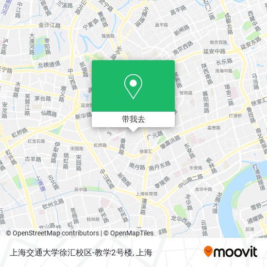 上海交通大学徐汇校区-教学2号楼地图