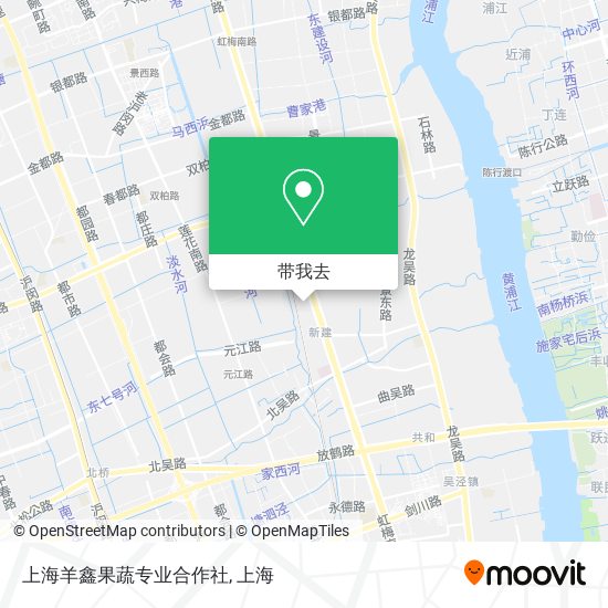 上海羊鑫果蔬专业合作社地图