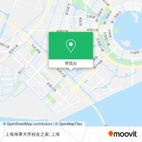上海海事大学校友之家地图