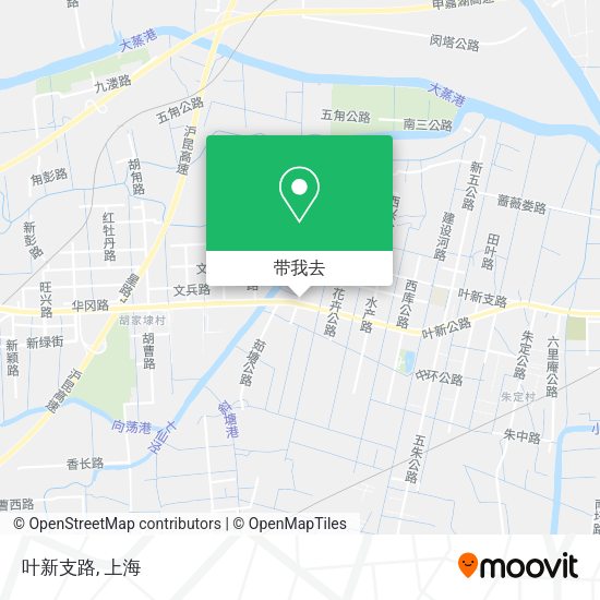 叶新支路地图