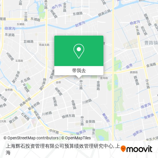 上海辉石投资管理有限公司预算绩效管理研究中心地图