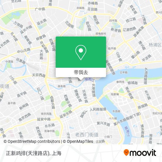 正新鸡排(天潼路店)地图