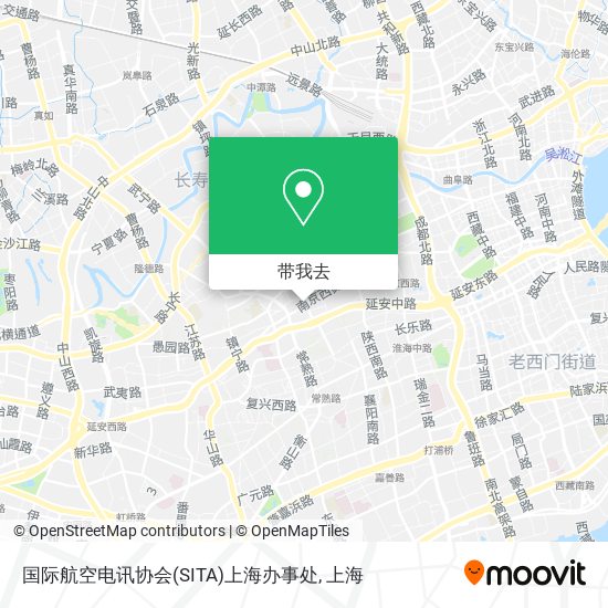 国际航空电讯协会(SITA)上海办事处地图
