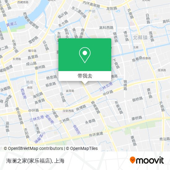 海澜之家(家乐福店)地图