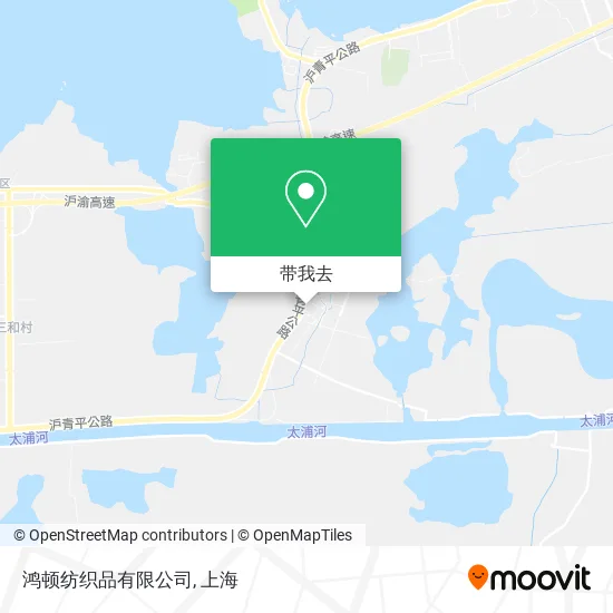 鸿顿纺织品有限公司地图