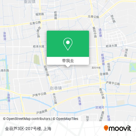 金葫芦3区-207号楼地图