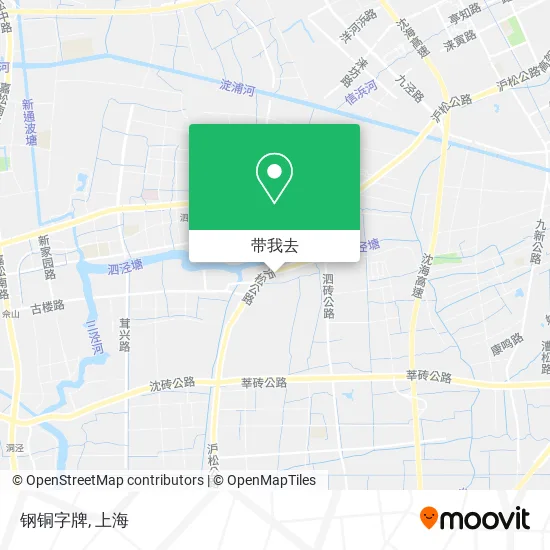 钢铜字牌地图