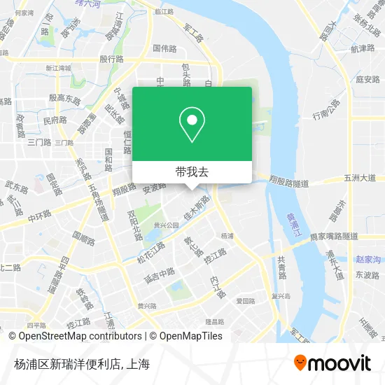 杨浦区新瑞洋便利店地图