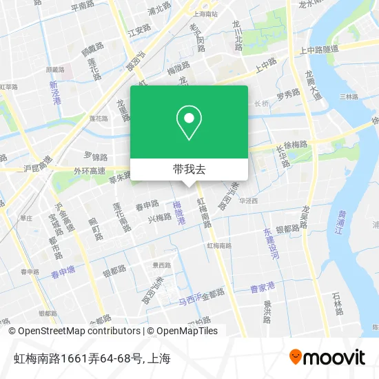 虹梅南路1661弄64-68号地图