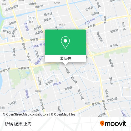 砂锅  烧烤地图