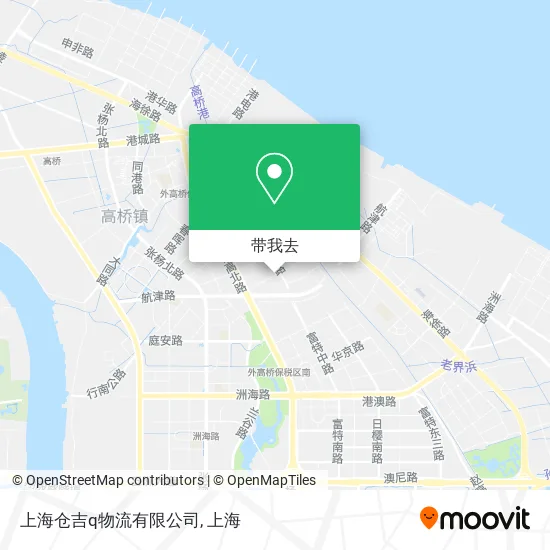 上海仓吉q物流有限公司地图