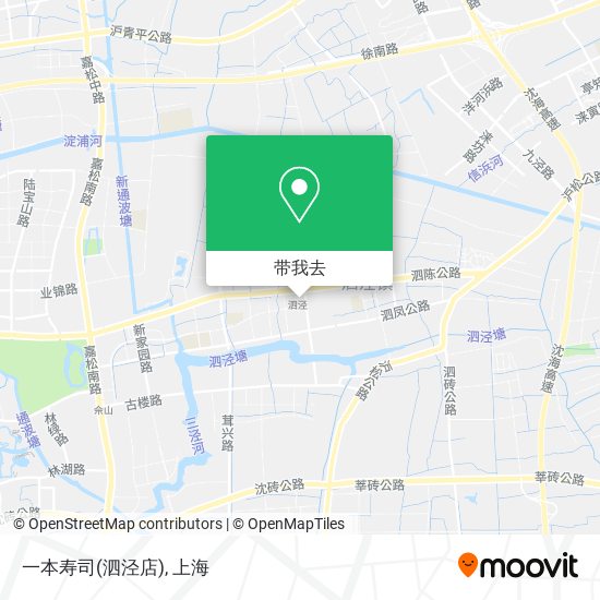 一本寿司(泗泾店)地图