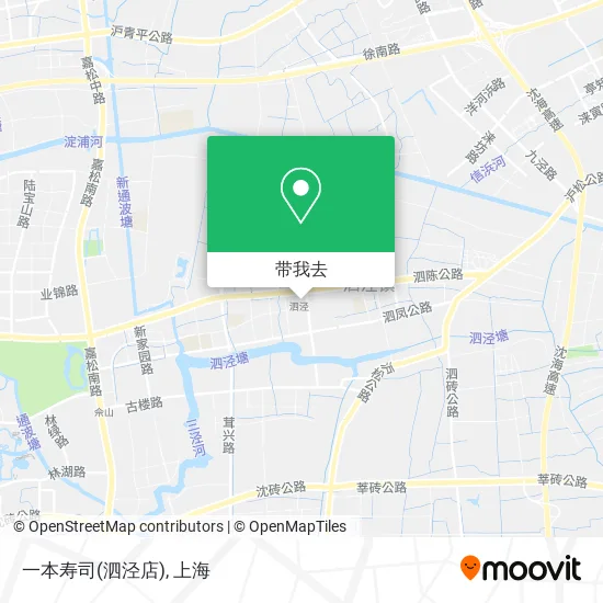 一本寿司(泗泾店)地图
